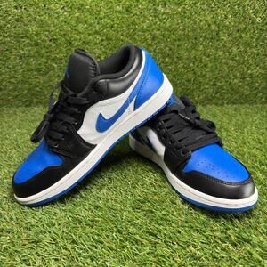 Air Jordan 1 Low 'Alternate Royal Toe' Size 8 553558-140